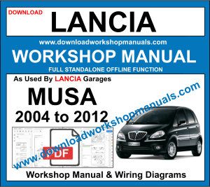 Lancia Musa workshop repair manual